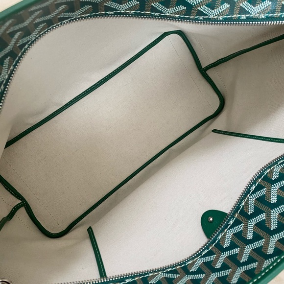NWT Goyard Artois MM Green - Picture 7 of 8
